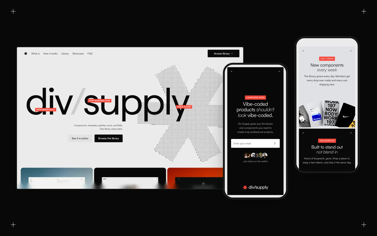 Div Supply — design & code resources — detail