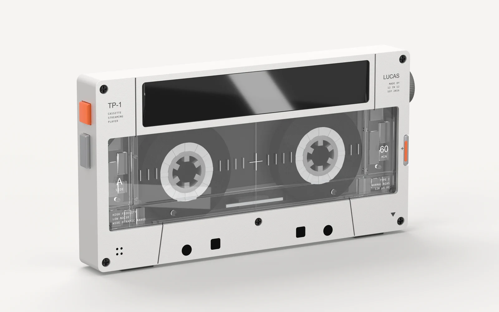 MT-1 — cassette player — detail